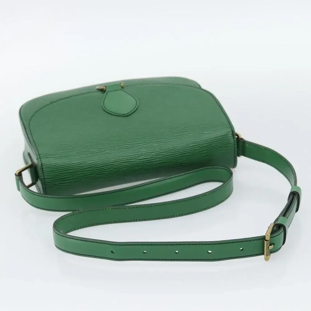 Louis Vuitton Epi Saint Cloud GM Shoulder Bag Green